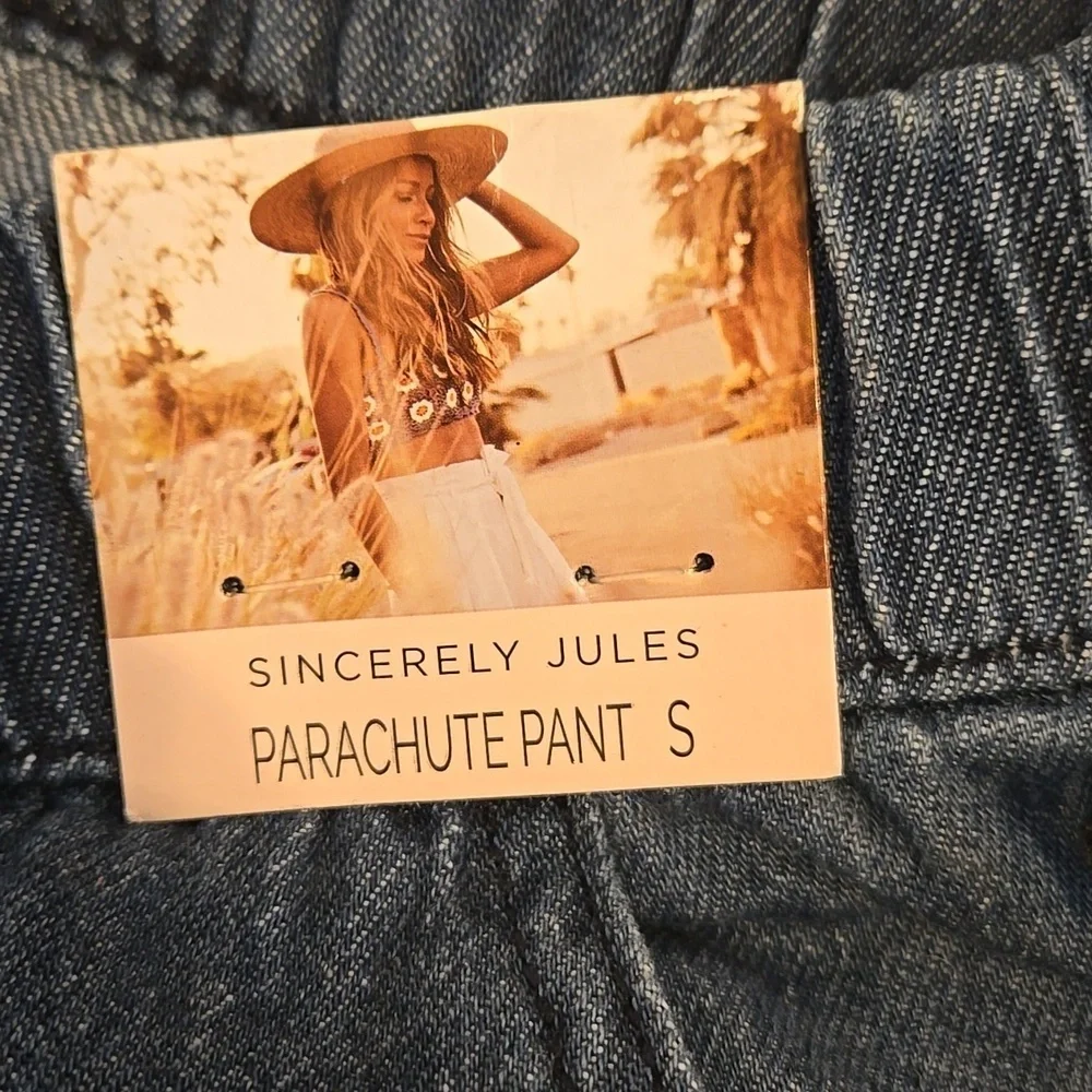 Sincerely Jules Blue Denim Long Shorts Raw Hem NWT